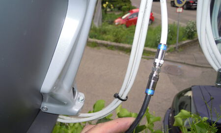 Sat-Kabel reparieren